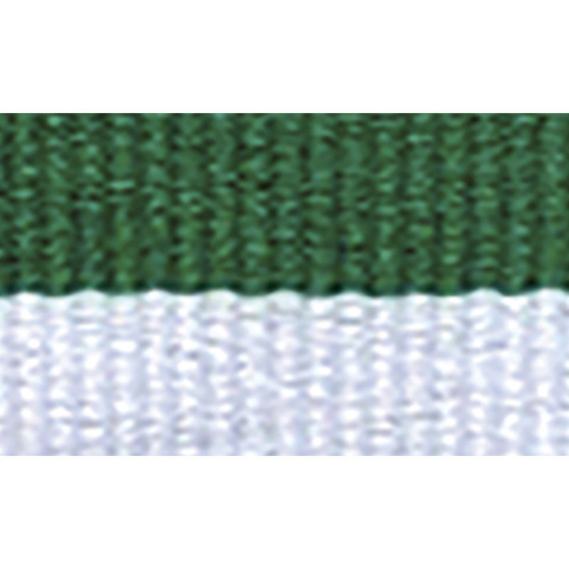 Green / White Ribbon