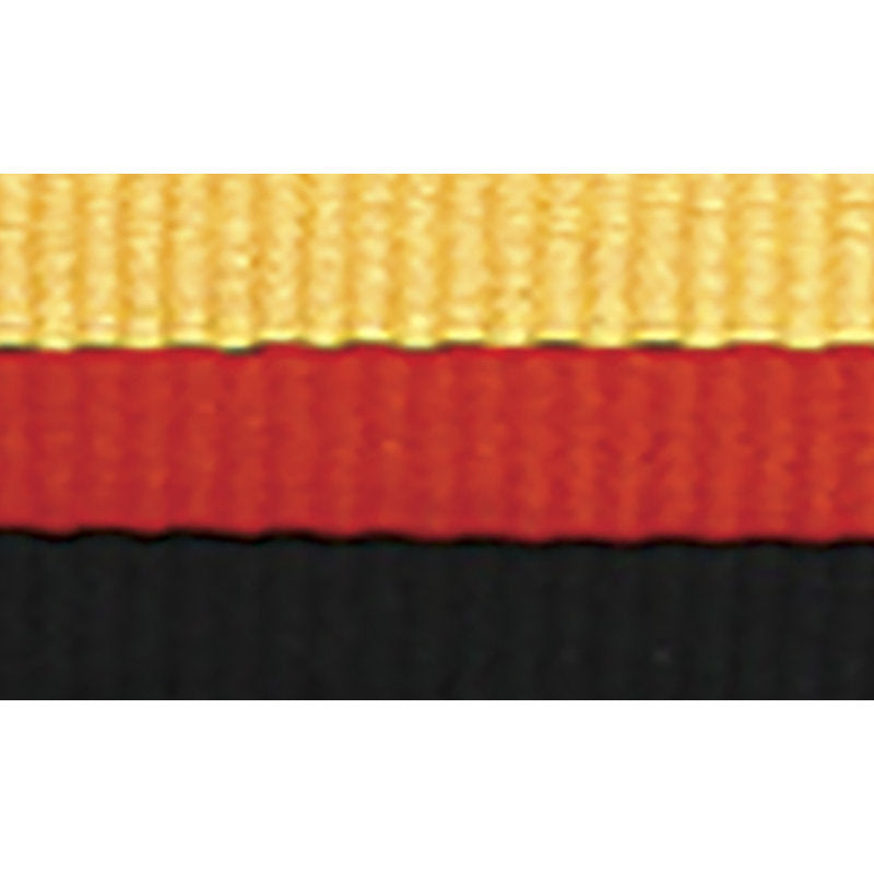 Yellow / Black / Red Ribbon