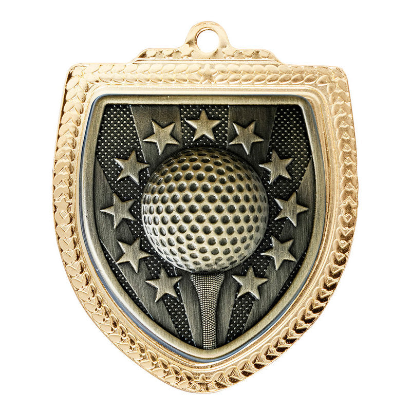 Shield Medal - Golf