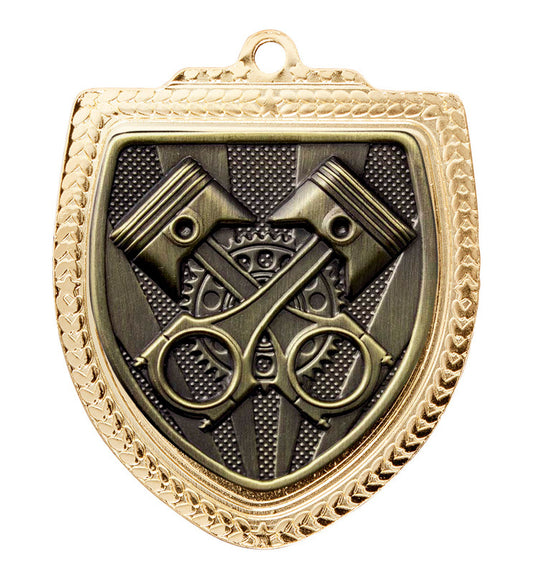 Shield Medal - MotorSport Pistons
