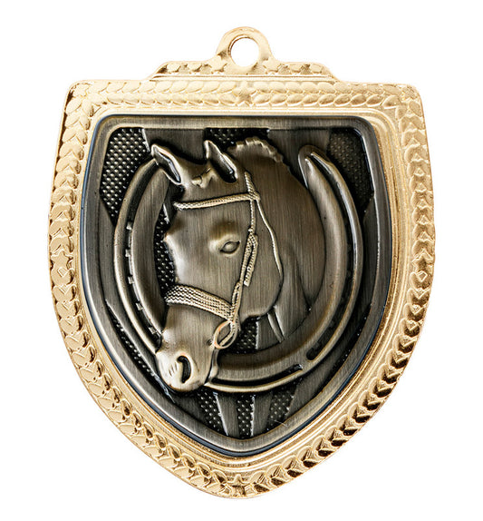 Shield Medal - Horses