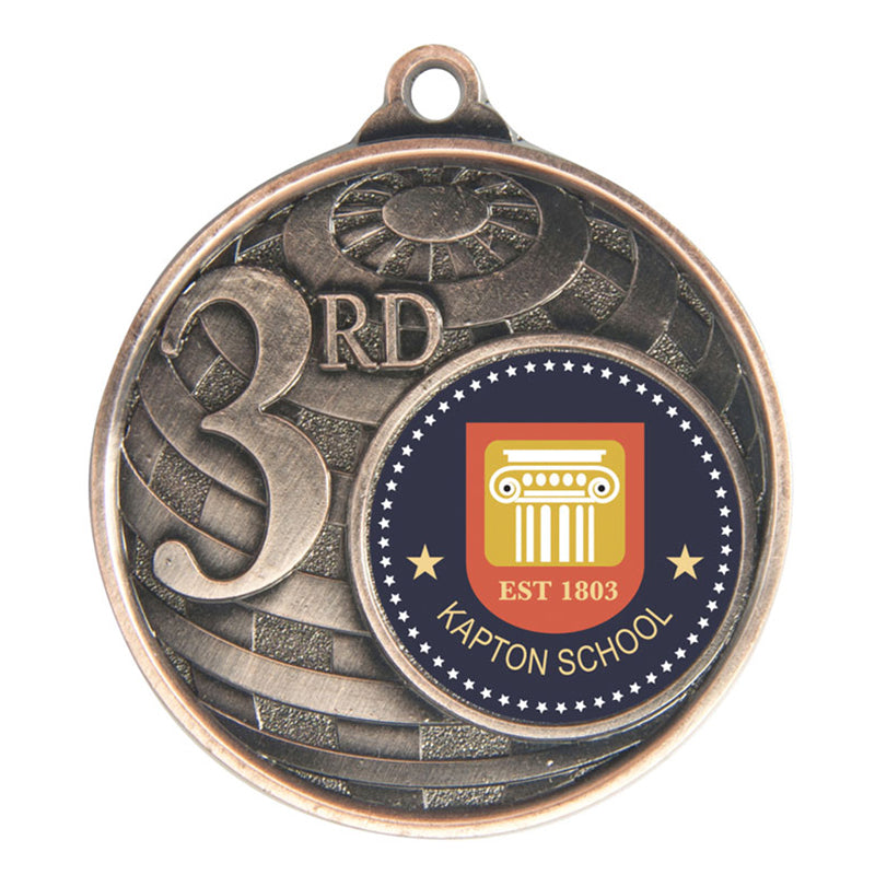 Global Medal -3rd + 25mm insert