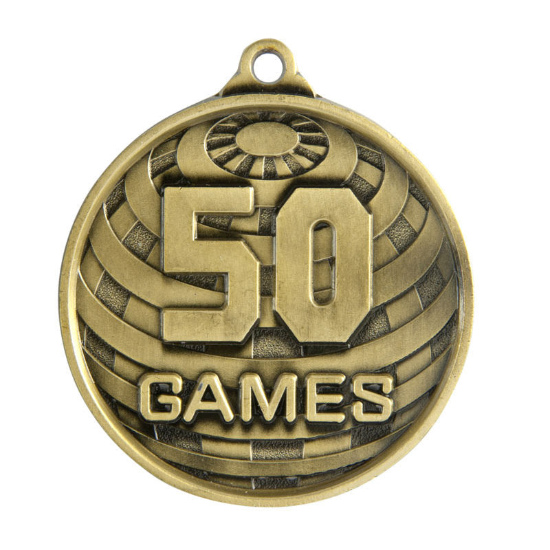Global Medal-No. Games (50)