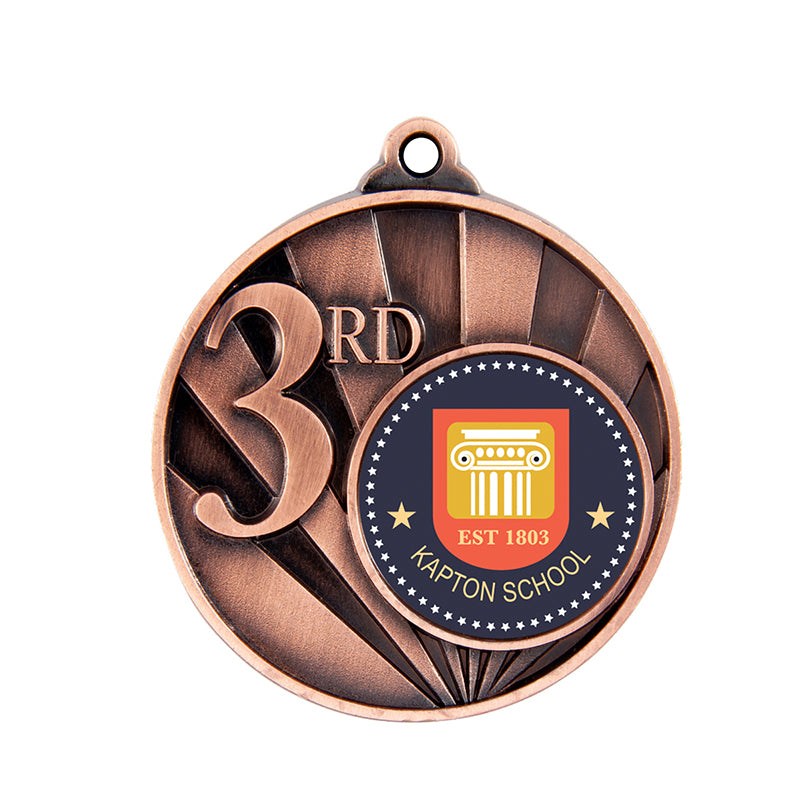 1076C-3RD: Sunrise Medal-3RD + 25mm insert