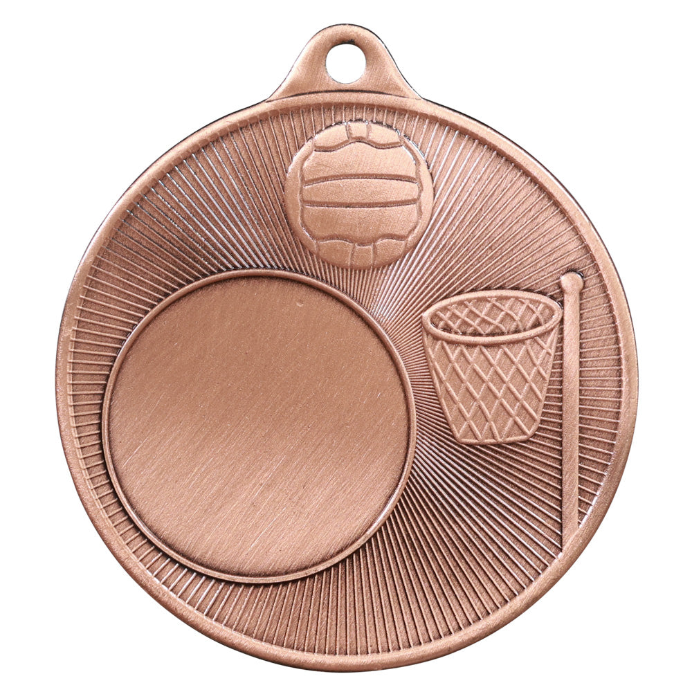 Universal Medal-Netball 50mm