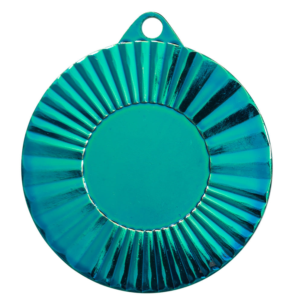 Coloured Medal-Teal