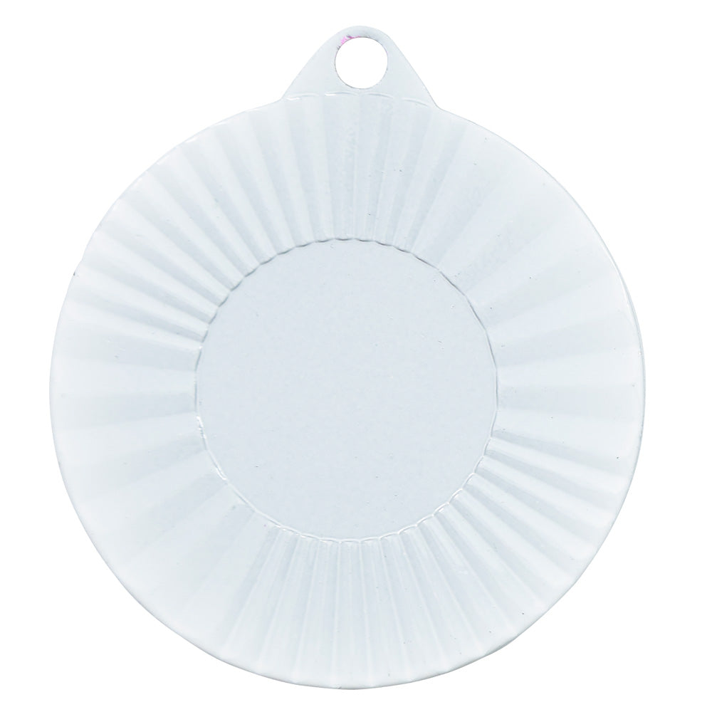 Coloured Medal-White