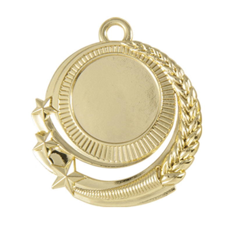 Star Wreath Medal- insert Gold