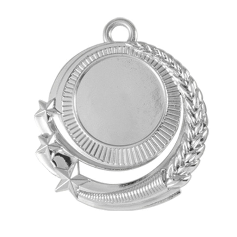 Star Wreath Medal- insert Silver