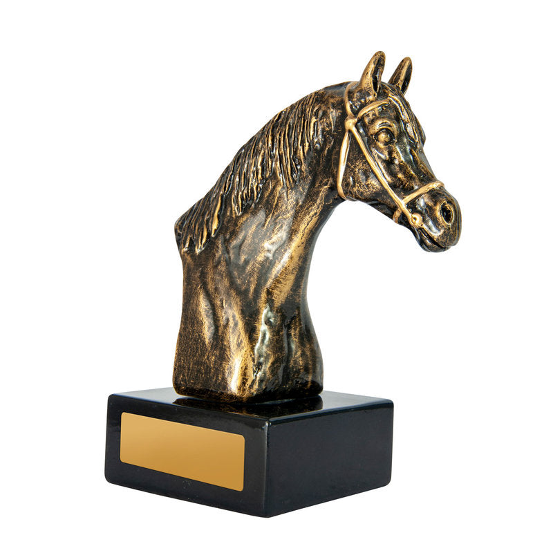Horse on Base Gold-Black