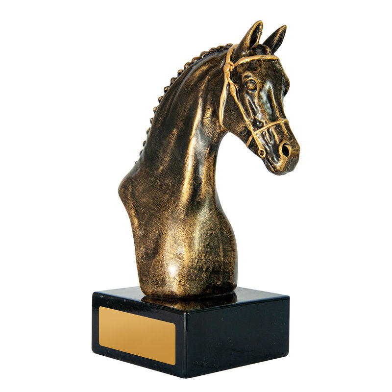 Horse on Base Gold-Black