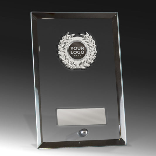 Mirror Rim Glass with Trim