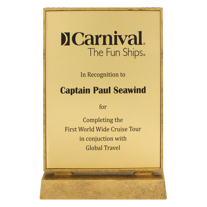 Billboard Xtra Plaque - Gold