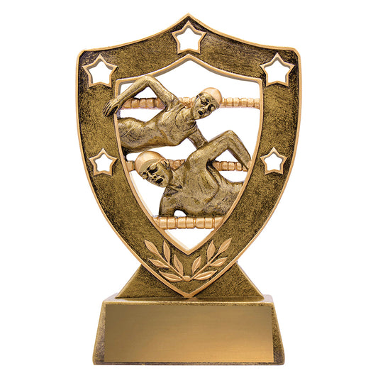 Swim Gold Shield