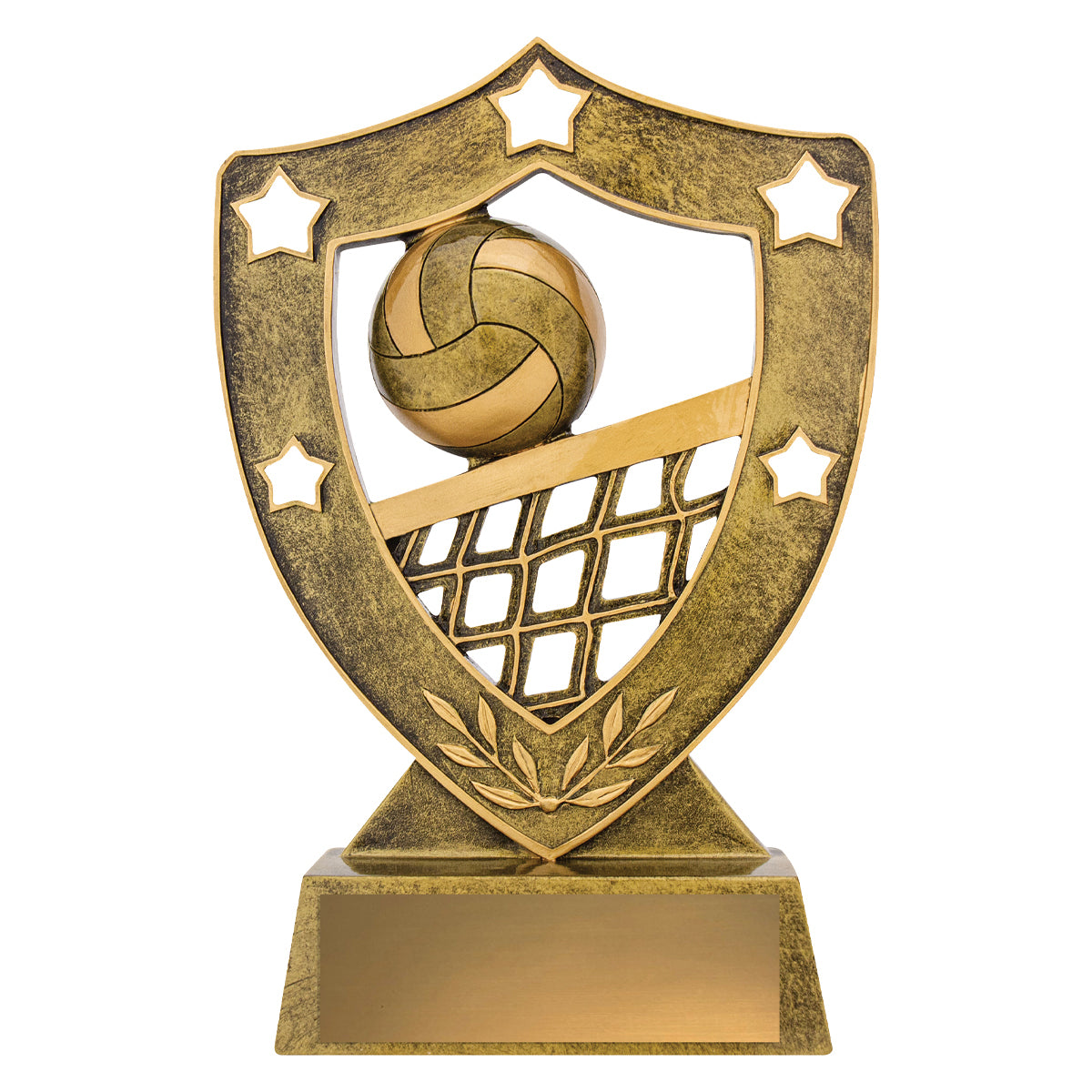 Volleyball Gold Shield