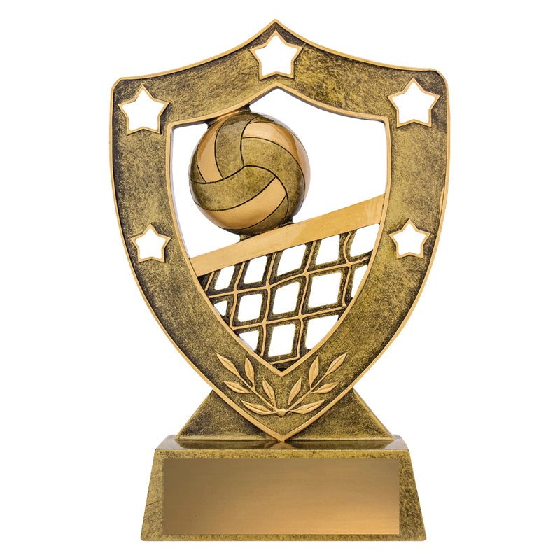 Volleyball Gold Shield