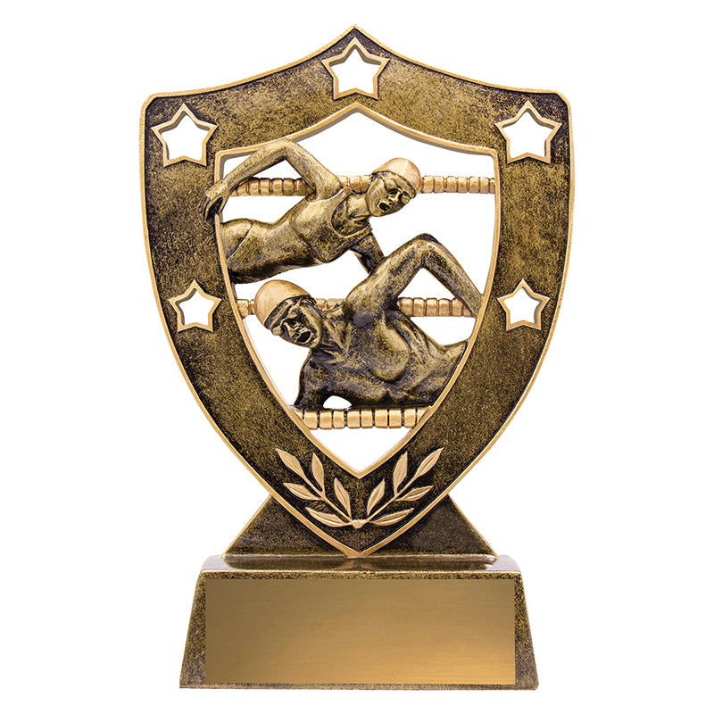 Swim Gold Shield