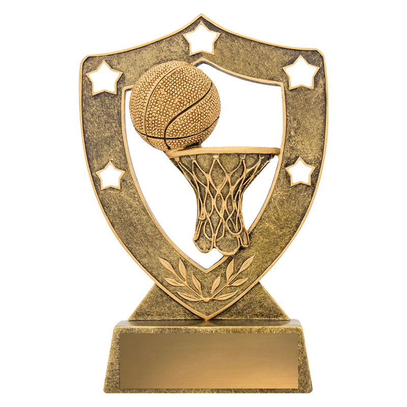 Basketball Gold Shield