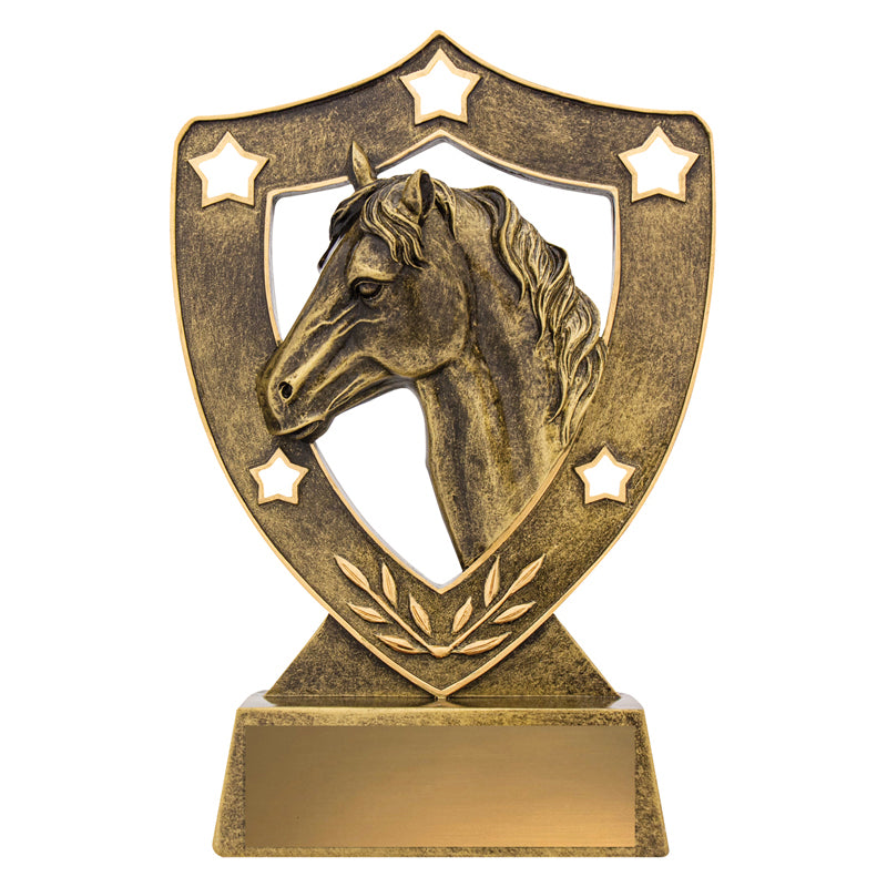Horse Gold Shield