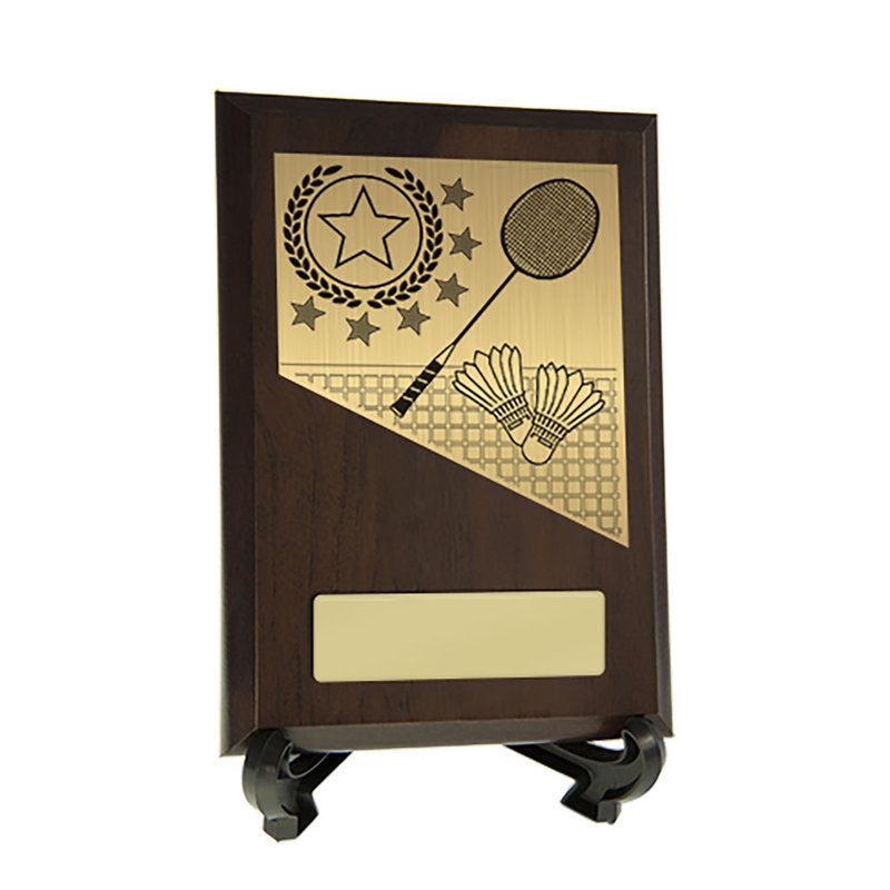 Badminton Theme on Plaque