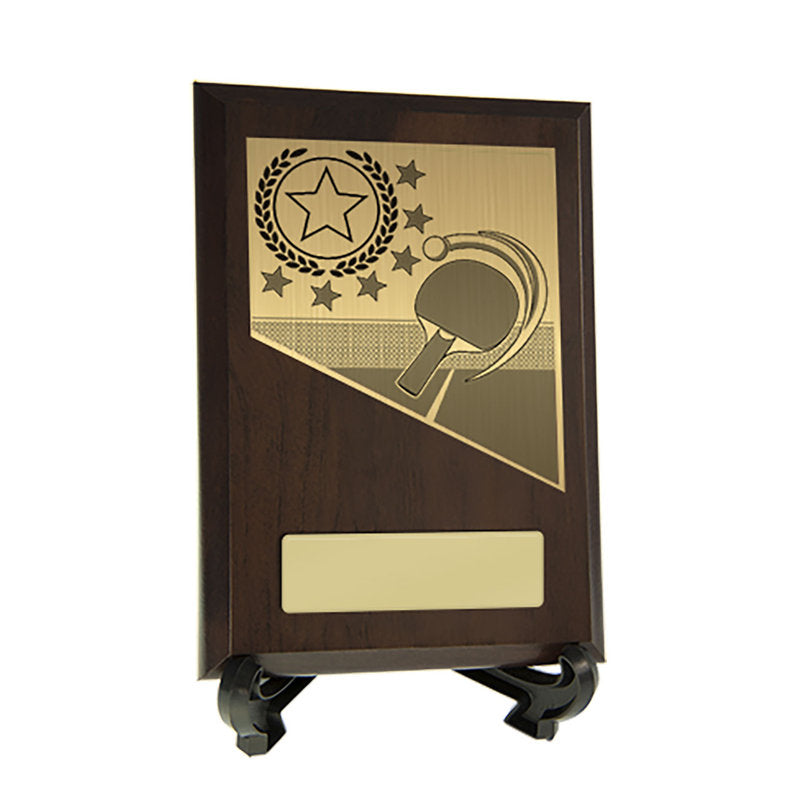 Plaque with Table Tennis Trim