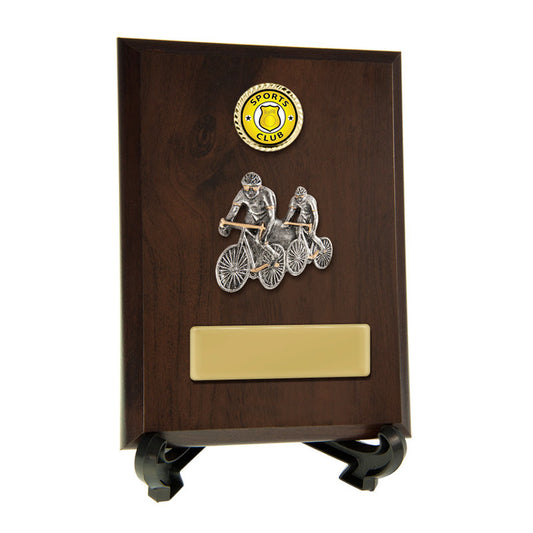 Plaque with Cycling Trim