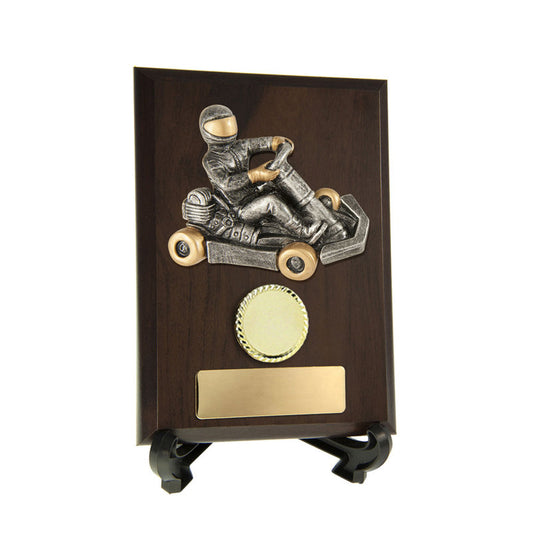 Plaque with Go-Kart Trim