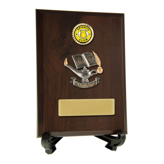 Plaque with Knowledge Trim