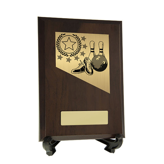 Plaque with Tenpin Trim