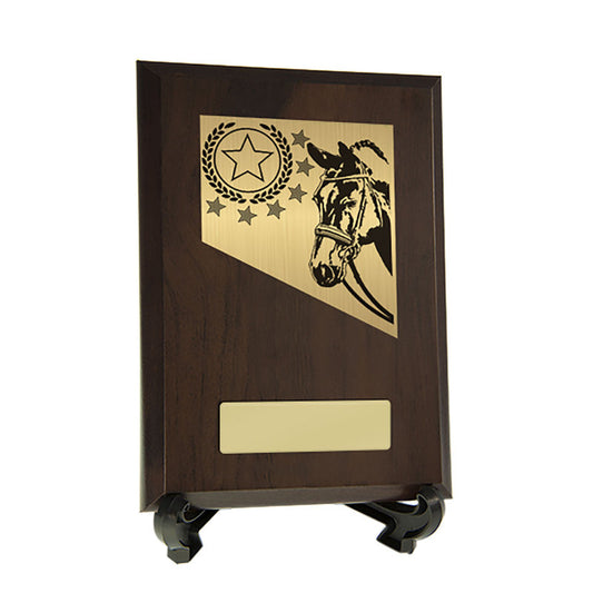 Plaque with Horse Trim
