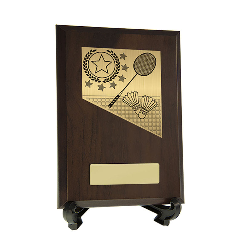 Badminton Theme on Plaque