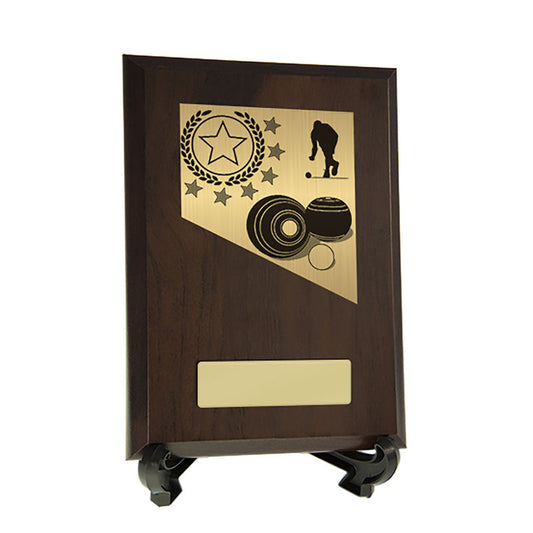 Plaque with Lawn Bowls Trim