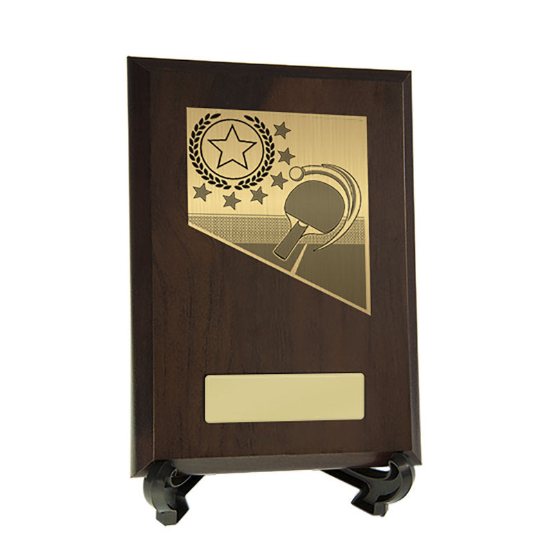 Plaque with Table Tennis Trim