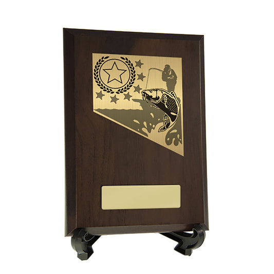 Plaque with Fishing Trim