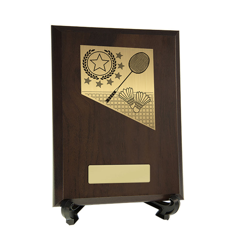 Badminton Theme on Plaque