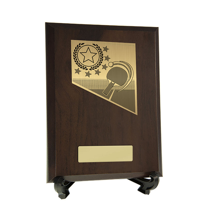 Plaque with Table Tennis Trim