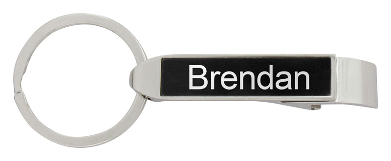 Laserable Opener Keychain