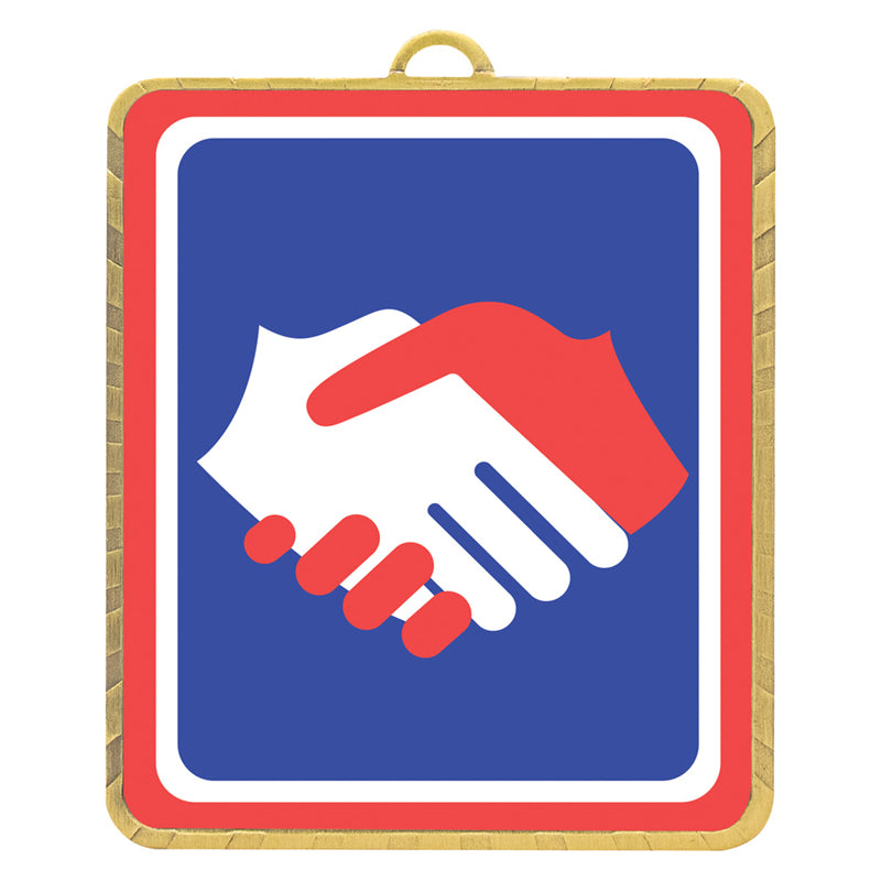 Lynx Medal - Handshake