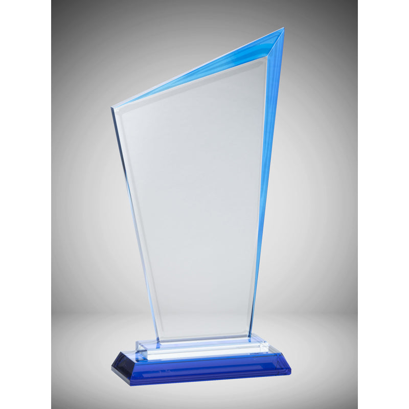 Blue Edged Glass Blade