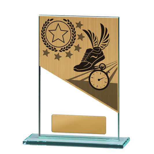 Athletics Theme on Glass