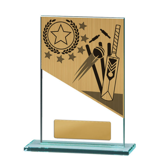 Cricket Theme on Glass