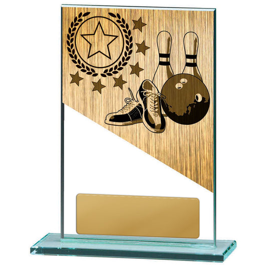 Tenpin Theme on Glass