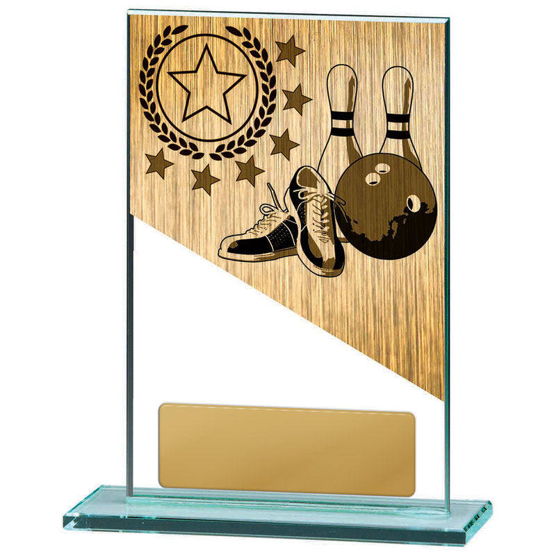 Tenpin Theme on Glass