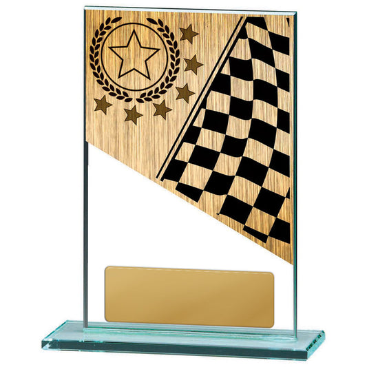 Motorsports Theme on Glass