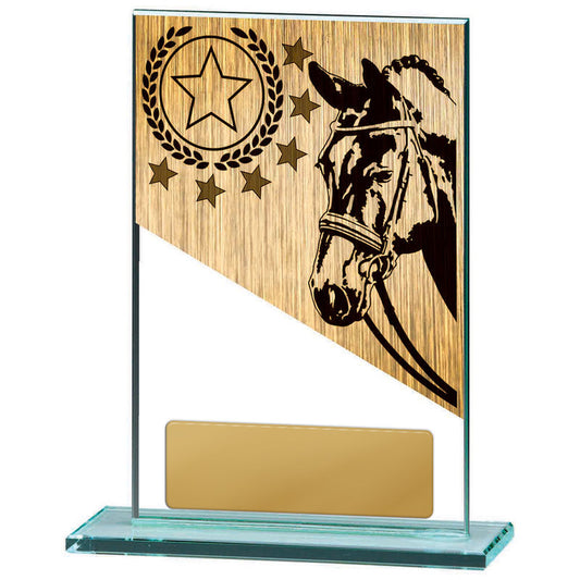 Horses Theme on Glass