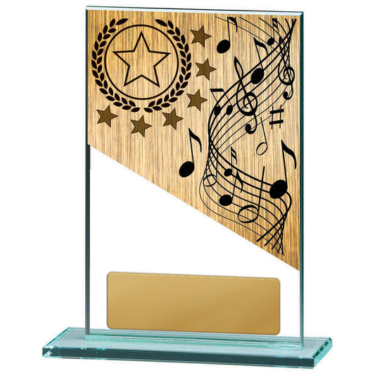 Music Theme on Glass