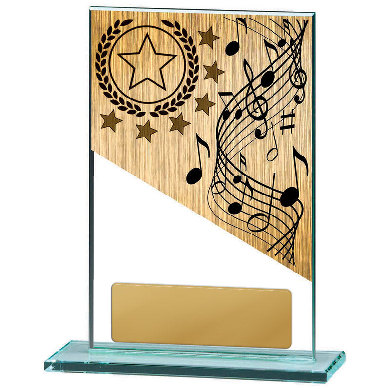 Music Theme on Glass