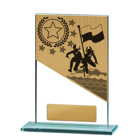 Lifesaving Theme on Glass