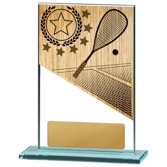 Squash Theme on Glass