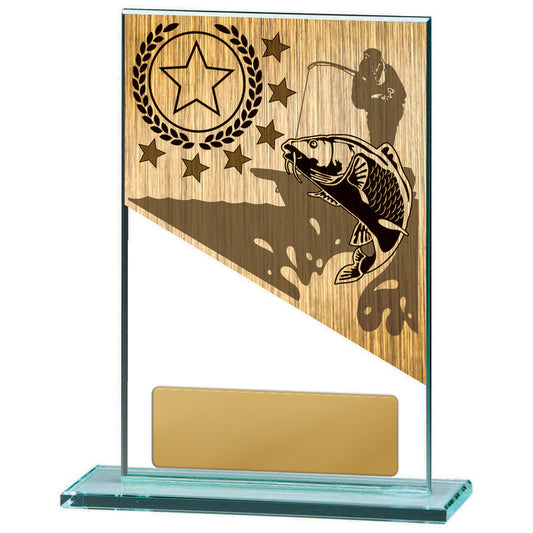 Fishing Theme on Glass